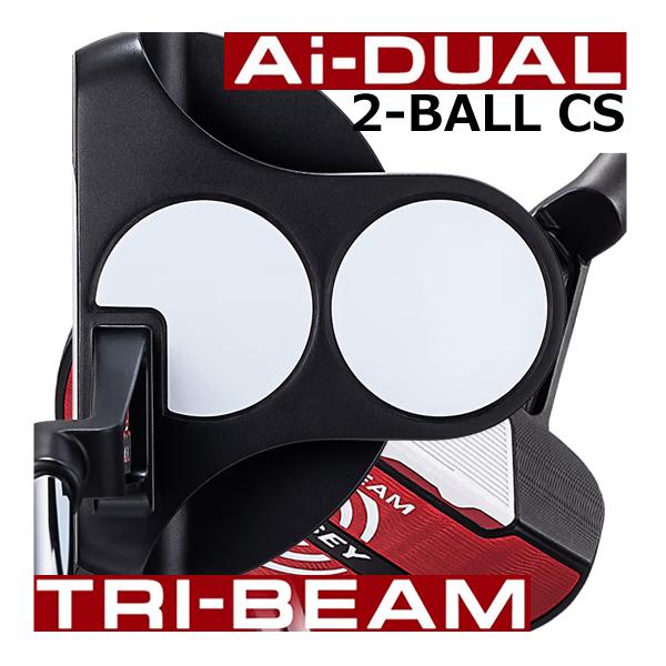 オデッセイ　Ai-DUAL(デュアル)　TRI-BEAM(トライビーム)　パター　2BALL　CS　...