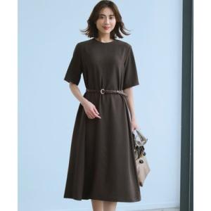 ワンピース ストレッチジョーゼット フレアワンピース : ZOZOTOWN