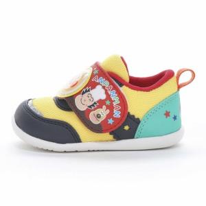 アンパンマン アンパンマン スニーカー キッズ 子供靴 アンパンマン AP B64 moonstar ベビー （イエロー）
