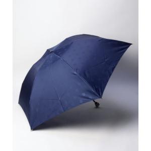 アクアスキュータム Aquascutum アクアスキュータム 紋章柄 雨傘（折り畳み傘） （ブルー）