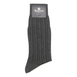 アクアスキュータム Aquascutum AQドロップストライプ （グレー）