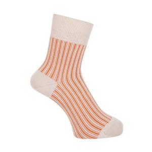 アクアスキュータム Aquascutum AQソフトテンションストライプハーフ丈 （ベージュ）