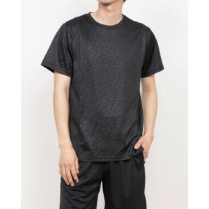エーディーワン A.D.ONE A.D.ONE メンズ 吸汗速乾 クルーネックTEE エーディーワン ドライTシャツ （ブラック）