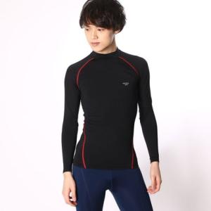 エーディーワン A.D.ONE AD-170-173 A.D.ONE メンズ発熱保温コンプレッションウェア （07ロー：ブラック×レッド）