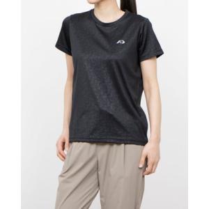 エーディーワン A.D.ONE A.D.ONE レディース 吸汗速乾 クルーネックTEE エーディーワン ドライTシャツ （ブラック）