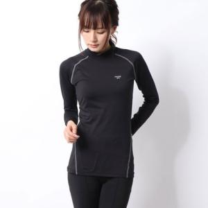 エーディーワン A.D.ONE レディース発熱保温コンプレッションウェア （BLACKxGREY）