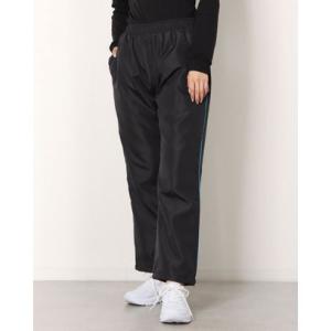 エーディーワン A.D.ONE レディース裏フリースパンツ （ブラック×サックス）