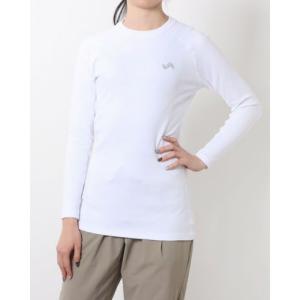 エーディーワン A.D.ONE レディースマジックヒートコンプレッションインナー （【02】クルー：ホワイト）