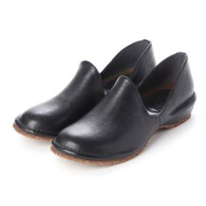 エーオーケー A-OK 【A-OK】すぽっと履けるスリッポンパンプス 《FE3199》（黒）