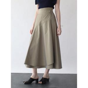 アーガ Aga ラップフレアスカート （サンドベージュ）