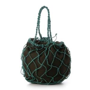 アンジュ シュエット Anjou Chouette  カゴバッグ （Green）