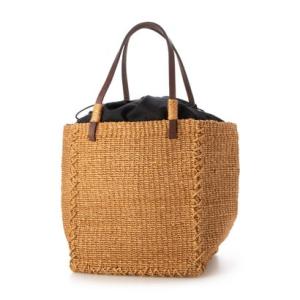 アンジュ シュエット Anjou Chouette  カゴハンドバッグ （Brown）