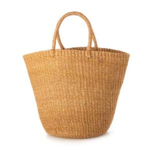 アンジュ シュエット Anjou Chouette  アバカ カゴバック （Camel）