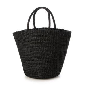 アンジュ シュエット Anjou Chouette  アバカ カゴバック （Black）