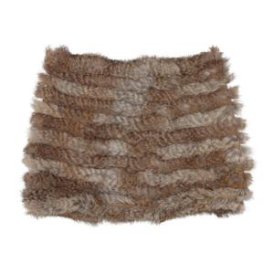 アンジュ シュエット Anjou Chouette  ラビットファースヌード （BEIGE）