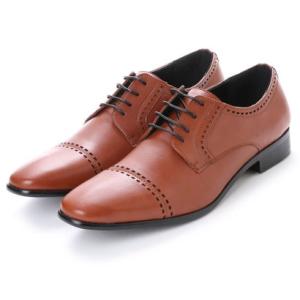 エニーウォーク Anywalk メンズ ストレートチップ ビジネスシューズ カジュアルシューズ クラシコイタリア レースアップ aw_16136 （B