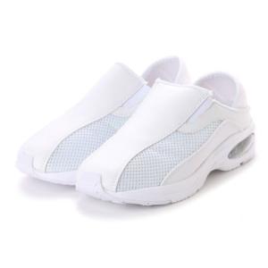 エンジェルフィット Angel FiT ナースシューズ 2WAY サイドゴア クロッグ スニーカータイプ af_16544 （WHITE）