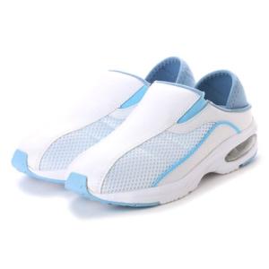 エンジェルフィット Angel FiT ナースシューズ 2WAY サイドゴア クロッグ スニーカータイプ af_16544 （BLUE）