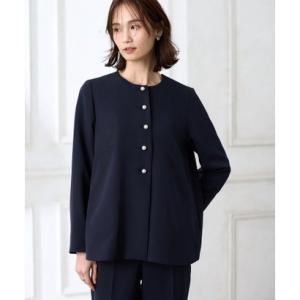 スリーフォータイム Three Four Time ポケットフリルジャケット