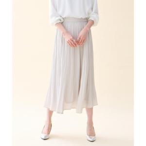 エーシーデザインバイアルファキュービック A/C DESIGN BY ALPHA CUBIC プリーツスカート （ベージュ）