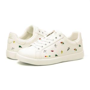 アーノルド パーマー フットウェアー Arnold Palmer FOOTWEAR スニーカー レディース ローカット 軽量 ロゴ 紐靴 レースアップ