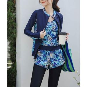 エンジェル ルナ Angel Luna 【フィットネス水着5点セット】レディース 体型カバー 長袖 ...