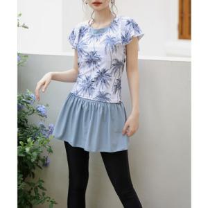 エンジェル ルナ Angel Luna 【タンキニ水着3点セット】レディース 体型カバー 長袖 ラッ...