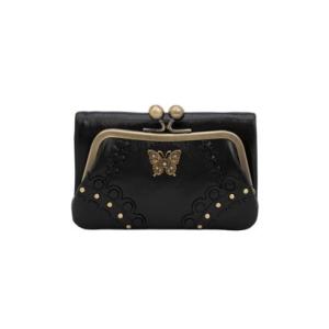 新品】1週間以内発送 鬼滅の刃×ANNA SUI 二つ折り財布 / 胡蝶姉妹