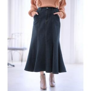 デニムマーメイドスカート