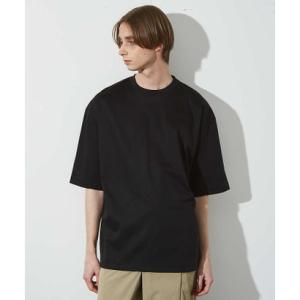 アバハウス ABAHOUSE 【ドローコード】Wシルケット ドレープ Tシャツ / オーバーサイズ ...