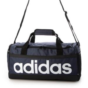 アディダス adidas リニア ロゴ ダッフルバッグ （(HR5353)ネイビー）｜locondo-shopping