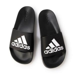 アディダス adidas シャワーサンダル アディレッタ シャワー サンダル GZ3779 （ブラック）｜locondo-shopping