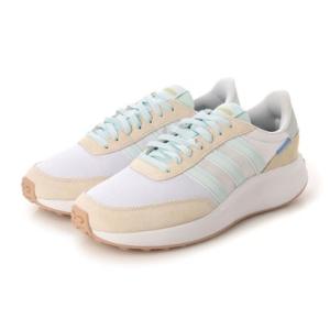 アディダス adidas RUN 70s W 001724 （ホワイト×ブルー）｜locondo-shopping