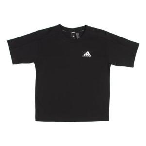 アディダス adidas ジュニア 半袖Tシャツ U WORD Tシャツ IT0878 （ブラック）｜locondo-shopping