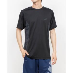 アディダス adidas メンズ 半袖機能Tシャツ M COOL メッシュ Tシャツ AP KB0586 （ブラック/カーボン）