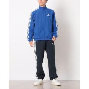 アディダス adidas メンズ トレーニングウェア AEROREADY エッセンシャルズ レギュラーフィット 3ストライプス トラックスーツ H12