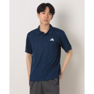 アディダス adidas メンズ 半袖機能ポロシャツ ワークアウト エッセンシャル ベース ポロシャツ KD5437 （ダークブルー）