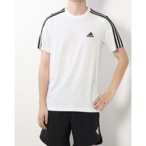 アディダス adidas メンズ 半袖Tシャツ M ESS 3S Tシャツ IC9336 （ホワイト...
