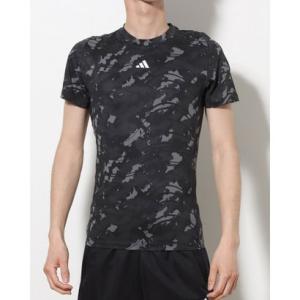 アディダス adidas メンズ フィットネス 半袖コンプレッションインナー M TF AOP Tシ...