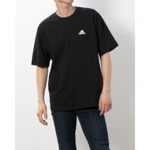 アディダス adidas メンズ 半袖Tシャツ M WORD Tシャツ IM8770 （ブラック）｜locondo-shopping