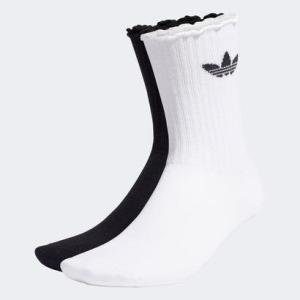 アディダス adidas ラッフル クルーソックス 2足組