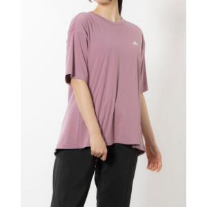 アディダス adidas レディース 半袖機能Tシャツ W SE RELAX Tシャツ IM8719 （ワンダーオーキッド）｜locondo-shopping