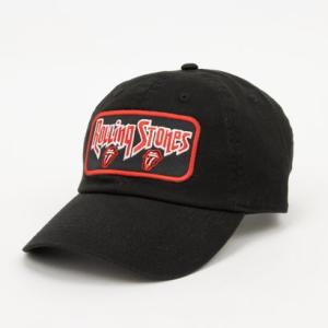 アドポーション ADPOSION 【The Rolling Stones / ザ ローリングストーンズ】PATCH TWILL B/B CAP （ブラ