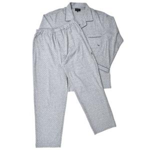 アダバット リラックスウェア　アンダーウェア adabat RELAX WEAR / UNDER WEAR 長袖ニットテーラードパジャマ （モクグレー