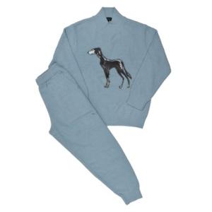 アダバット リラックスウェア　アンダーウェア adabat RELAX WEAR / UNDER WEAR モールヤーンパジャマ （ブルー）