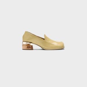 TICO OBJETHEEL PUMPS （Yellow Beige）