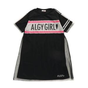 アルジー ALGY チュール重ねワンピ （ブラック）