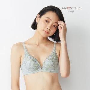 アモスタイル ハ? イ トリンフ? AMOSTYLE BY Triumph 夢みるブラDeepV アモスタイル25thアニバーサリーコレクション 144の商品画像