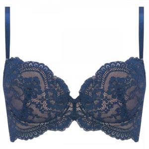 アモスタイル バイ トリンプ AMOSTYLE BY Triumph 3/4 カップブラ ブラ＆ショーツセット レースラバー(B、C、Dカップ) AM