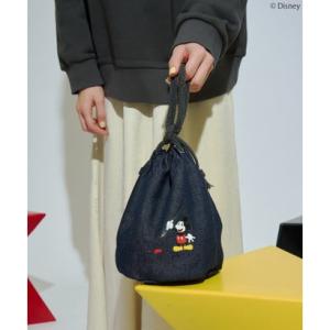アメリカンホリック AMERICAN HOLIC 【Mickey & Friends】サガラバッグ （インディゴ）